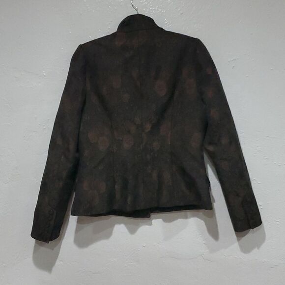 Badgley Mischka Floral Lace Jacket Size 12 - Picture 4 of 12